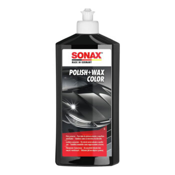 296100 Polish e cera per auto colore nero 500 ml.